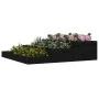 Jardinera madera maciza de pino negro 107x107x27 cm de vidaXL, Maceteros y jardineras - Ref: Foro24-823917, Precio: 56,58 €, ...
