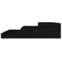 Jardinera madera maciza de pino negro 107x107x27 cm de vidaXL, Maceteros y jardineras - Ref: Foro24-823917, Precio: 56,58 €, ...