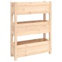 Jardinera de madera maciza de pino 77x25x104,5 cm de vidaXL, Maceteros y jardineras - Ref: Foro24-823934, Precio: 77,92 €, De...