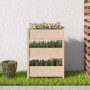 Jardinera de madera maciza de pino 77x25x104,5 cm de vidaXL, Maceteros y jardineras - Ref: Foro24-823934, Precio: 77,92 €, De...