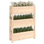 Jardinera de madera maciza de pino 77x25x104,5 cm de vidaXL, Maceteros y jardineras - Ref: Foro24-823934, Precio: 80,32 €, De...
