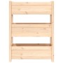 Jardinera de madera maciza de pino 77x25x104,5 cm de vidaXL, Maceteros y jardineras - Ref: Foro24-823934, Precio: 77,92 €, De...