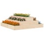 Solid pine wood planter 80x80x27 cm by vidaXL, Pots and planters - Ref: Foro24-823892, Price: 34,05 €, Discount: %