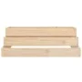 Solid pine wood planter 80x80x27 cm by vidaXL, Pots and planters - Ref: Foro24-823892, Price: 33,78 €, Discount: %