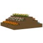 Honey brown solid pine wood planter 80x80x27 cm by vidaXL, Pots and planters - Ref: Foro24-823895, Price: 58,20 €, Discount: %