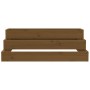 Honey brown solid pine wood planter 80x80x27 cm by vidaXL, Pots and planters - Ref: Foro24-823895, Price: 58,20 €, Discount: %