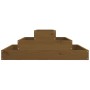 Honey brown solid pine wood planter 80x80x27 cm by vidaXL, Pots and planters - Ref: Foro24-823895, Price: 58,20 €, Discount: %
