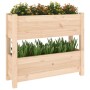 Pflanzgefäß aus massivem Kiefernholz, 77 x 25 x 66 cm von vidaXL, Töpfe und Pflanzgefäße - Ref: Foro24-823941, Preis: 63,65 €...