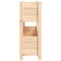 Solid pine wood planter 77x25x66 cm by vidaXL, Pots and planters - Ref: Foro24-823941, Price: 56,75 €, Discount: %