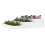 Solid white pine wood planter 107x107x27 cm by vidaXL, Pots and planters - Ref: Foro24-823914, Price: 56,43 €, Discount: %