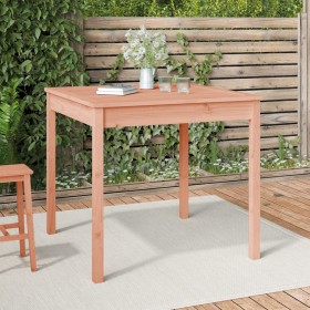 Mesa de jardín madera maciza de abeto Douglas 82,5x82,5x76 cm