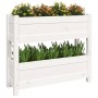 Jardinera de madera maciza de pino blanco 77x25x66 cm de vidaXL, Maceteros y jardineras - Ref: Foro24-823942, Precio: 64,25 €...