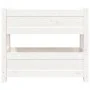 Jardinera de madera maciza de pino blanco 77x25x66 cm de vidaXL, Maceteros y jardineras - Ref: Foro24-823942, Precio: 66,61 €...