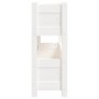 Jardinera de madera maciza de pino blanco 77x25x66 cm de vidaXL, Maceteros y jardineras - Ref: Foro24-823942, Precio: 64,25 €...