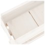 Jardinera de madera maciza de pino blanco 77x25x66 cm de vidaXL, Maceteros y jardineras - Ref: Foro24-823942, Precio: 64,25 €...