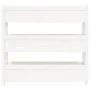 Solid white pine wood planter 112x25x104.5 cm by vidaXL, Pots and planters - Ref: Foro24-823921, Price: 121,57 €, Discount: %