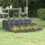 Jardinera de madera maciza de pino gris 78x78x27 cm de vidaXL, Maceteros y jardineras - Ref: Foro24-823908, Precio: 42,73 €, ...