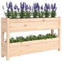 Solid pine wood planter 112x25x66 cm by vidaXL, Pots and planters - Ref: Foro24-823927, Price: 68,35 €, Discount: %