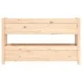 Solid pine wood planter 112x25x66 cm by vidaXL, Pots and planters - Ref: Foro24-823927, Price: 68,35 €, Discount: %