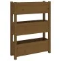 Honey brown solid pine wood planter 77x25x104.5 cm by vidaXL, Pots and planters - Ref: Foro24-823937, Price: 95,84 €, Discoun...