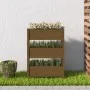 Honey brown solid pine wood planter 77x25x104.5 cm by vidaXL, Pots and planters - Ref: Foro24-823937, Price: 95,84 €, Discoun...
