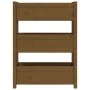 Honey brown solid pine wood planter 77x25x104.5 cm by vidaXL, Pots and planters - Ref: Foro24-823937, Price: 95,84 €, Discoun...