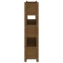 Jardinera de madera maciza de pino marrón miel 77x25x104,5 cm de vidaXL, Maceteros y jardineras - Ref: Foro24-823937, Precio:...