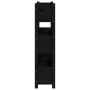 Jardinera de madera maciza de pino negro 77x25x104,5 cm de vidaXL, Maceteros y jardineras - Ref: Foro24-823938, Precio: 92,96...