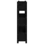 Solid black pine wood planter 77x25x104.5 cm by vidaXL, Pots and planters - Ref: Foro24-823938, Price: 97,57 €, Discount: %