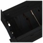 Jardinera de madera maciza de pino negro 77x25x104,5 cm de vidaXL, Maceteros y jardineras - Ref: Foro24-823938, Precio: 92,96...