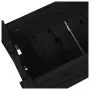 Solid black pine wood planter 77x25x104.5 cm by vidaXL, Pots and planters - Ref: Foro24-823938, Price: 97,57 €, Discount: %