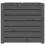 Garden trunk solid gray pine wood 101x50.5x46.5 cm by vidaXL, Outdoor storage boxes - Ref: Foro24-823950, Price: 98,13 €, Dis...