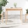Garden table solid pine wood 82.5x82.5x76 cm by vidaXL, Garden tables - Ref: Foro24-823962, Price: 74,60 €, Discount: %