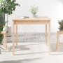 Gartentisch aus massivem Kiefernholz 82,5x82,5x76 cm von vidaXL, Gartentische - Ref: Foro24-823962, Preis: 75,58 €, Rabatt: %