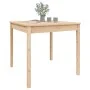 Mesa de jardín madera maciza de pino 82,5x82,5x76 cm de vidaXL, Mesas de jardín - Ref: Foro24-823962, Precio: 74,58 €, Descue...