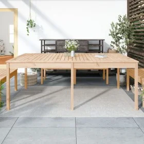 Mesa de jardín madera maciza de pino 203,5x100x76 cm by vidaXL, Garden tables - Ref: Foro24-823983, Price: 157,89 €, Discount: %
