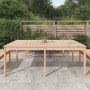 Mesa de jardín madera maciza de pino 203,5x100x76 cm by vidaXL, Garden tables - Ref: Foro24-823983, Price: 159,83 €, Discount: %