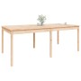 Mesa de jardín madera maciza de pino 203,5x100x76 cm by vidaXL, Garden tables - Ref: Foro24-823983, Price: 159,83 €, Discount: %