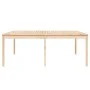 Mesa de jardín madera maciza de pino 203,5x100x76 cm by vidaXL, Garden tables - Ref: Foro24-823983, Price: 157,89 €, Discount: %