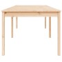 Mesa de jardín madera maciza de pino 203,5x100x76 cm by vidaXL, Garden tables - Ref: Foro24-823983, Price: 159,83 €, Discount: %