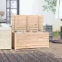 Gartenstamm aus massivem Kiefernholz 101x50,5x46,5 cm von vidaXL, Aufbewahrungsboxen für den Außenbereich - Ref: Foro24-82394...