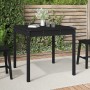 Gartentisch aus massivem Kiefernholz schwarz 82,5x82,5x76 cm von vidaXL, Gartentische - Ref: Foro24-823966, Preis: 65,00 €, R...