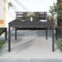 Gartentisch aus massivem, grauem Kiefernholz, 121 x 82,5 x 76 cm von vidaXL, Gartentische - Ref: Foro24-823971, Preis: 130,92...