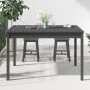 Gartentisch aus massivem, grauem Kiefernholz, 121 x 82,5 x 76 cm von vidaXL, Gartentische - Ref: Foro24-823971, Preis: 126,01...