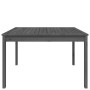 Gartentisch aus massivem, grauem Kiefernholz, 121 x 82,5 x 76 cm von vidaXL, Gartentische - Ref: Foro24-823971, Preis: 130,92...