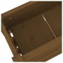 Honey brown solid pine wood planter 112x25x104.5 cm by vidaXL, Pots and planters - Ref: Foro24-823923, Price: 116,21 €, Disco...