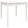 Gartentisch aus massivem weißem Kiefernholz 82,5 x 82,5 x 76 cm von vidaXL, Gartentische - Ref: Foro24-823963, Preis: 84,92 €...