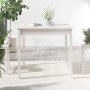 Gartentisch aus massivem weißem Kiefernholz 82,5 x 82,5 x 76 cm von vidaXL, Gartentische - Ref: Foro24-823963, Preis: 84,92 €...