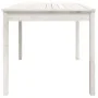 Garden table solid white pine wood 82.5x82.5x76 cm by vidaXL, Garden tables - Ref: Foro24-823963, Price: 83,76 €, Discount: %