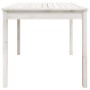 Gartentisch aus massivem weißem Kiefernholz 82,5 x 82,5 x 76 cm von vidaXL, Gartentische - Ref: Foro24-823963, Preis: 84,92 €...
